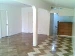 Living, dining area