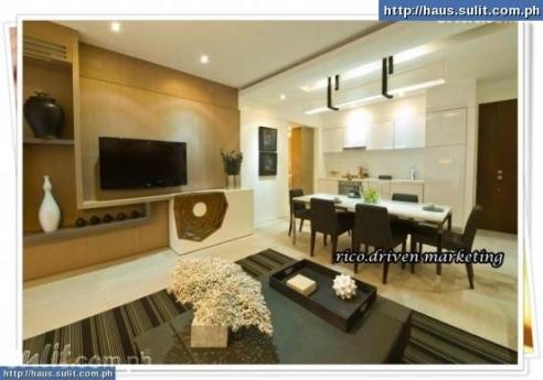 BGC The Fort Philippines 2 bed condo with parking aircon 19.3M sms 09235564517 rico navarro