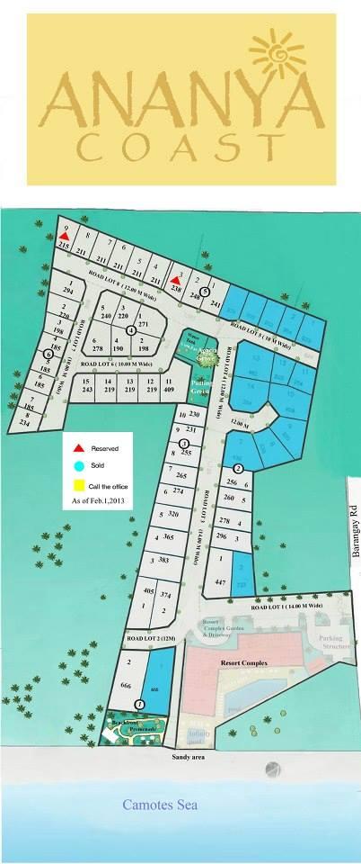 Liloan Resort Lot For Sale (with amenities inside liloan coast) ANANYA COAST, LOT ONLY for Sale a Waterfront Development located in Cotcot, Liloan, Cebu, Philippines. Ananya Coast is proximity to Cebu City because Liloan is conveniently linked by two  tho