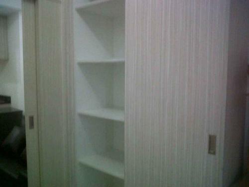 Built-in clothes closet