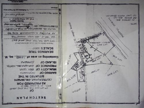 Sketch map in the name of Cipriana Solimanan
