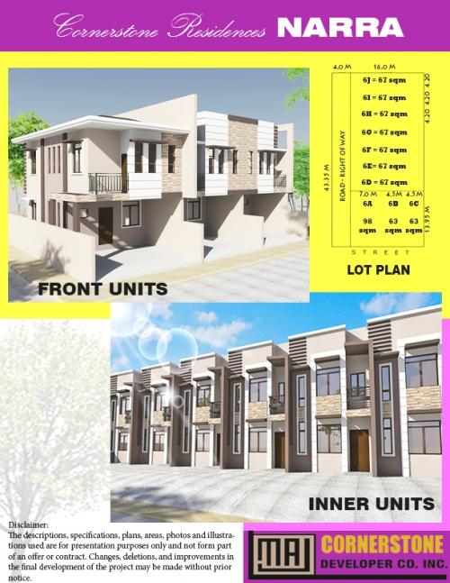 Perspective ad Lot Plan 