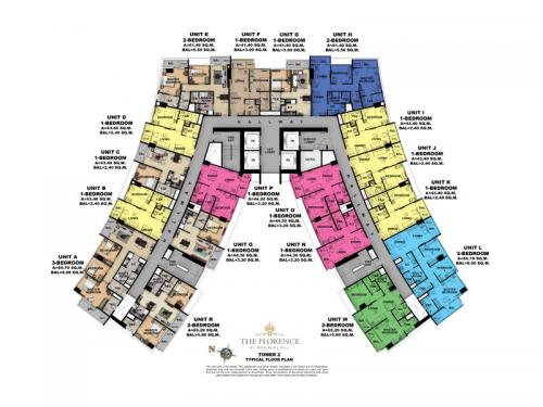 Tower 2 Typical Floor Plan