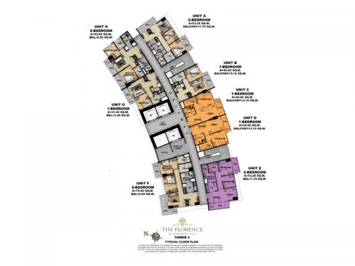 Tower 3 Typical Floor Plan