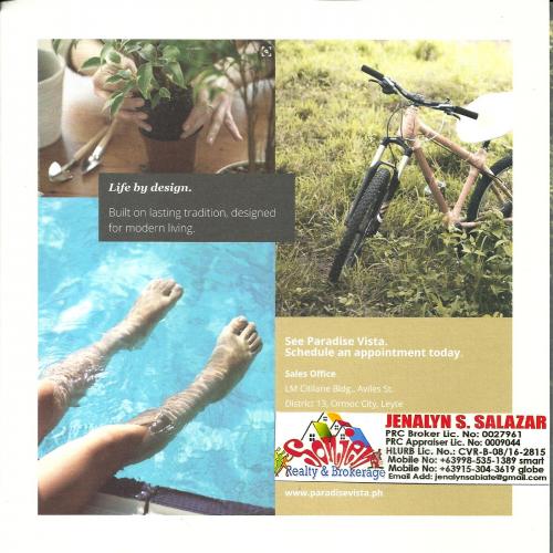 PARADISE VISTA a Heritage in Modern Living Subdivision near Bahada Can-Alo, Alta Vista, Ormoc City a 57 UNITS LOTS ONLY SUBDIVISION