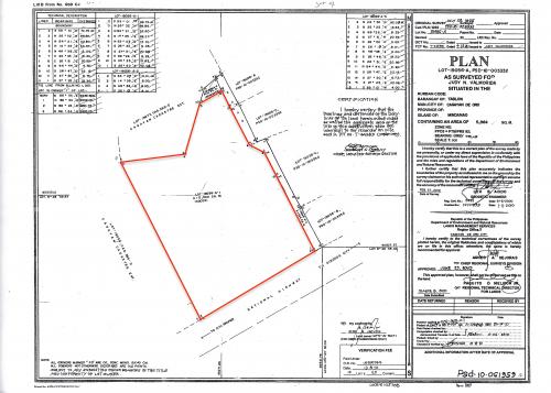 Lot plan