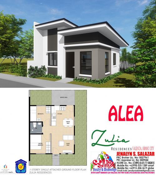 ALEA HOUSE MODEL -1storey with floor plan