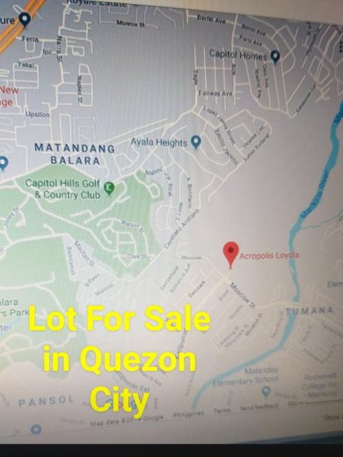 FOR SALE: Lot / Land / Farm Manila Metropolitan Area > Quezon