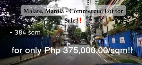 FOR SALE: Office / Commercial / Industrial Manila Metropolitan Area > Manila