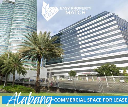 Alabang Commercial Retail Space for Rent Lease GF Ground Floor 150 sqm