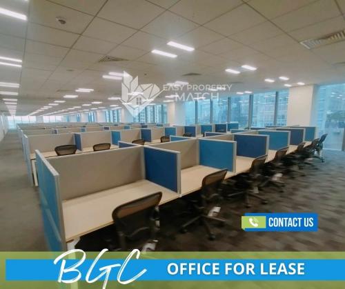 BGC Fully Furnished Office for Rent Lease 7th Avenue corner 25th St. BGC, Twenty Five Seven McKinley Taguig City