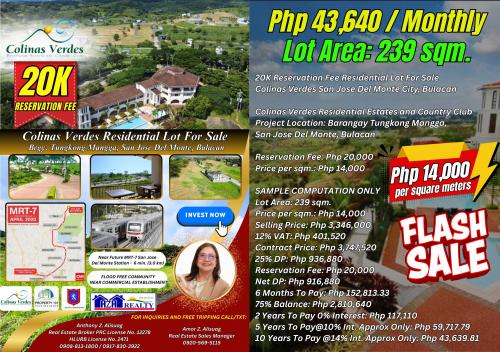 Colinas Verdes Bulacan Lot – Gated and Peaceful Life
