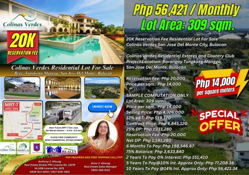 Bulacan Residential Lot – Colinas Verdes Now Selling