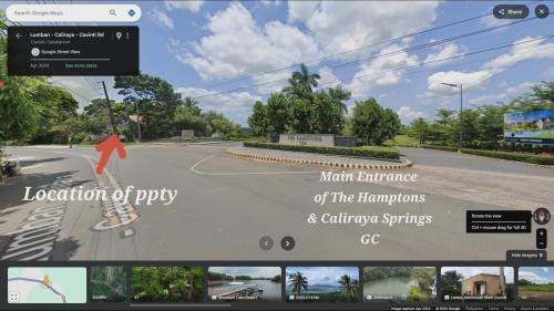 Location left of Hamptons entrance