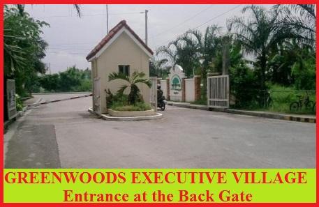 Greenwoods Executive Village - Gate at the back