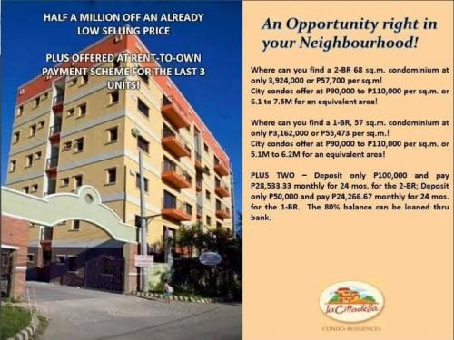 RENT TO OWN: Apartment / Condo / Townhouse Cebu 13