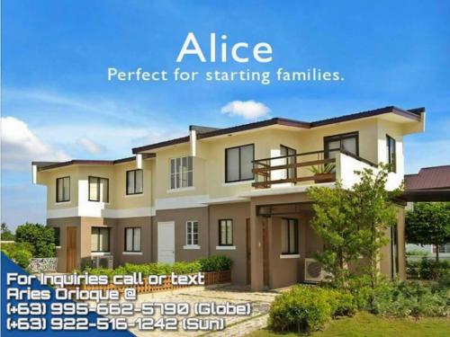 Alice at Lancaster New City Cavite is an affordable 3-bedroom town house for sale in Gen. Trias, Cavite located 23.8 km. from NAIA-3 airport and Mall of Asia. If youâ€™re on limited budget and want something new, this is for you. Ideal first home for youn