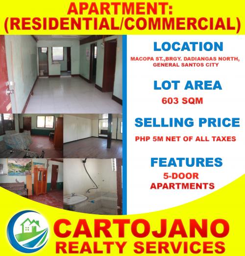 FOR SALE: Office / Commercial / Industrial South Cotabato > General Santos