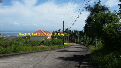 Alta Vista lot is sold at a 3-N-1 package, which means the Residential Lot at P 15,000/sq.m. to P16,000/sq.m., the Alta Vista Golf Club Share at P1,000,000 and the Vistamar Beach Club share at P120,000. This lot with an area of 818 sq.m.
