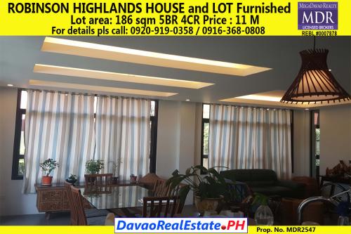 House and Lot for Sale in Robinson Highlands, Davao City