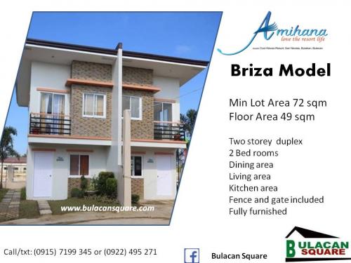 Right beside Cool Waves Resort San Nicolas, Bulacan Approx. 35 mins from Balintawak Contemporary house design Fully furnished Centralized Water System Near establishment, schools and other public places House and Lot package Fence and Gate included