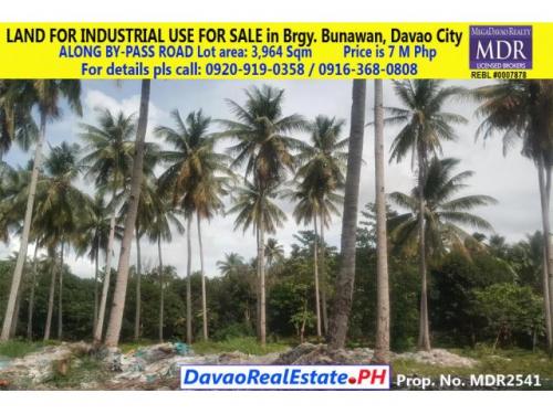 BUNAWAN LAND FOR INDUSTRIAL USE FOR SALE