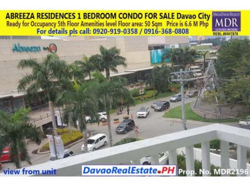 Abreeza Residences Luxurious 1BR Condo unit fronting Abreeza Mall Property No. 2196 - Davao, Davao del Sur