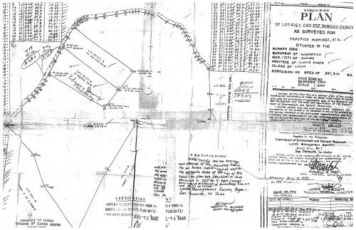 subdivision plan by surveyor