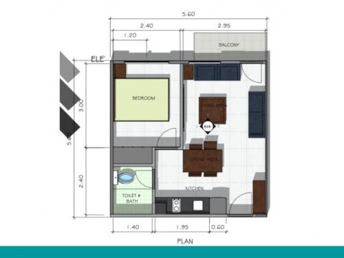 One bedroom Layout