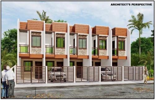 Riyal Villas Pre-Selling Two Storey Townhouse Units along Lot 27 Blk 85 Riyal St. North Fairview Phase 8, Quezon City with 3 bedrooms, 2 toilet & bath and 1 car garage