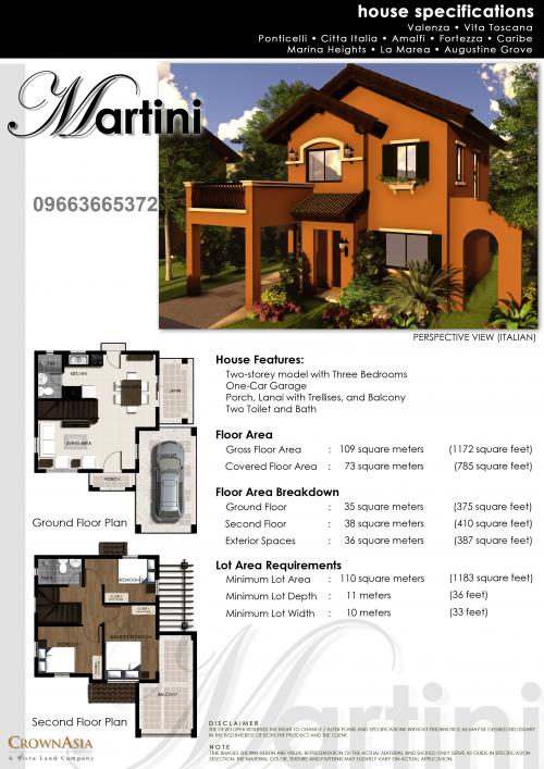 Maritini House Specification