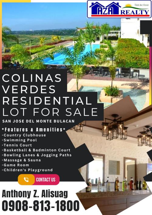 428sqm. Inner Lot For Sale in Colinas Verdes San Jose Del Monte Bulacan