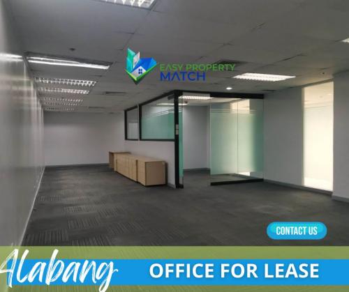 120 sqm Office space for Rent Alabang Madrigal Business Park