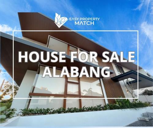 Alabang House for Sale at Ayala Alabang Village AAV Modern Tropical Corner Lot
